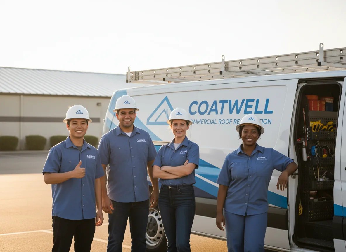 Commercial roof coating company in Victoria, IL
